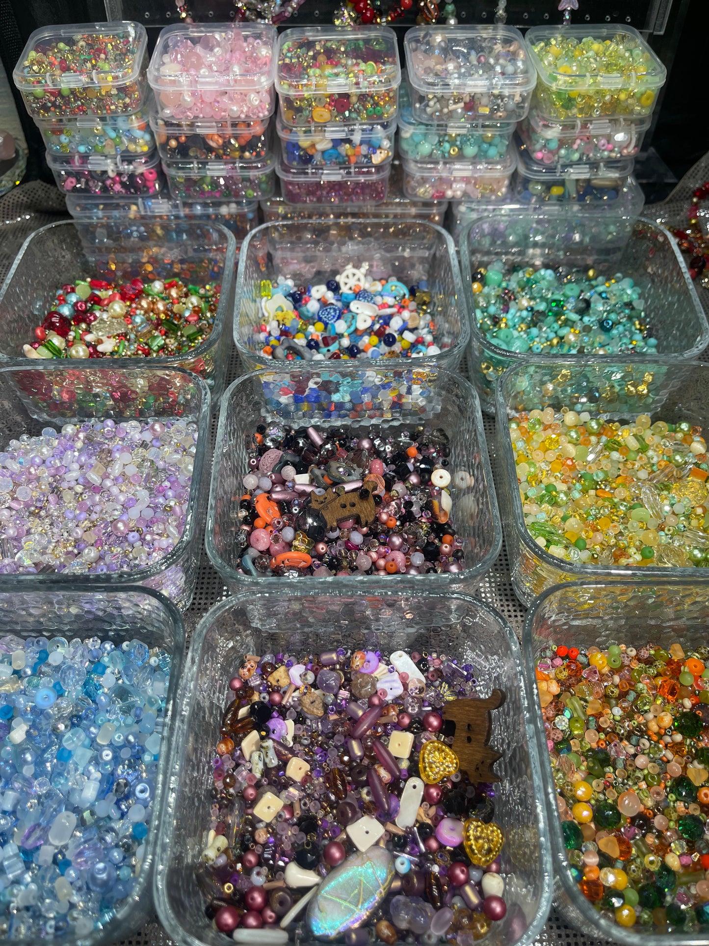 <FunInDIY><MeowDIYBeadSoup>Tiktok Live Stream ,Wholesale & Retail-DIYBeads ,Natural Crystal Beads,Bead Soup,Jewelry DIY Material beads,accessories,etc.
